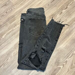 We The Free Charcoal Denim Pants